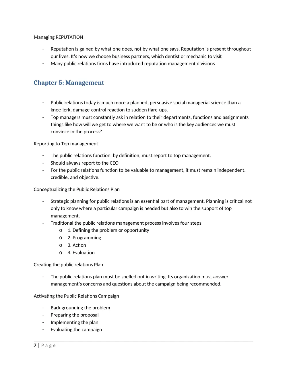MKTG 238 Midterm Notes, Spring 2013, page 7