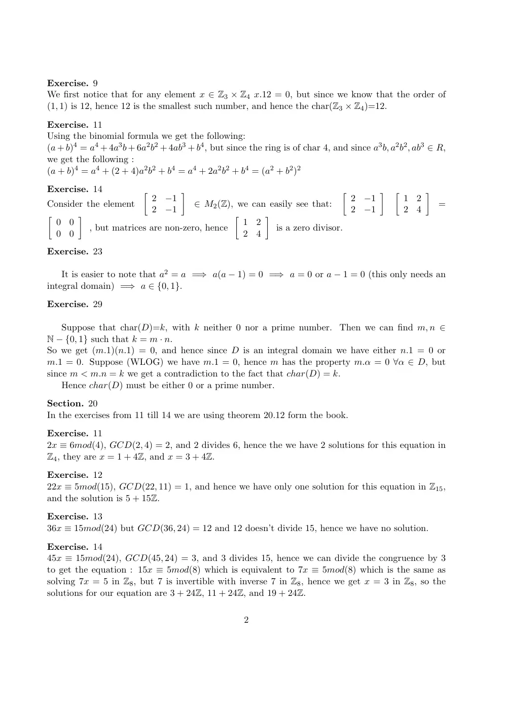 MATH 241 Homework 11, Fall 2011, page 2