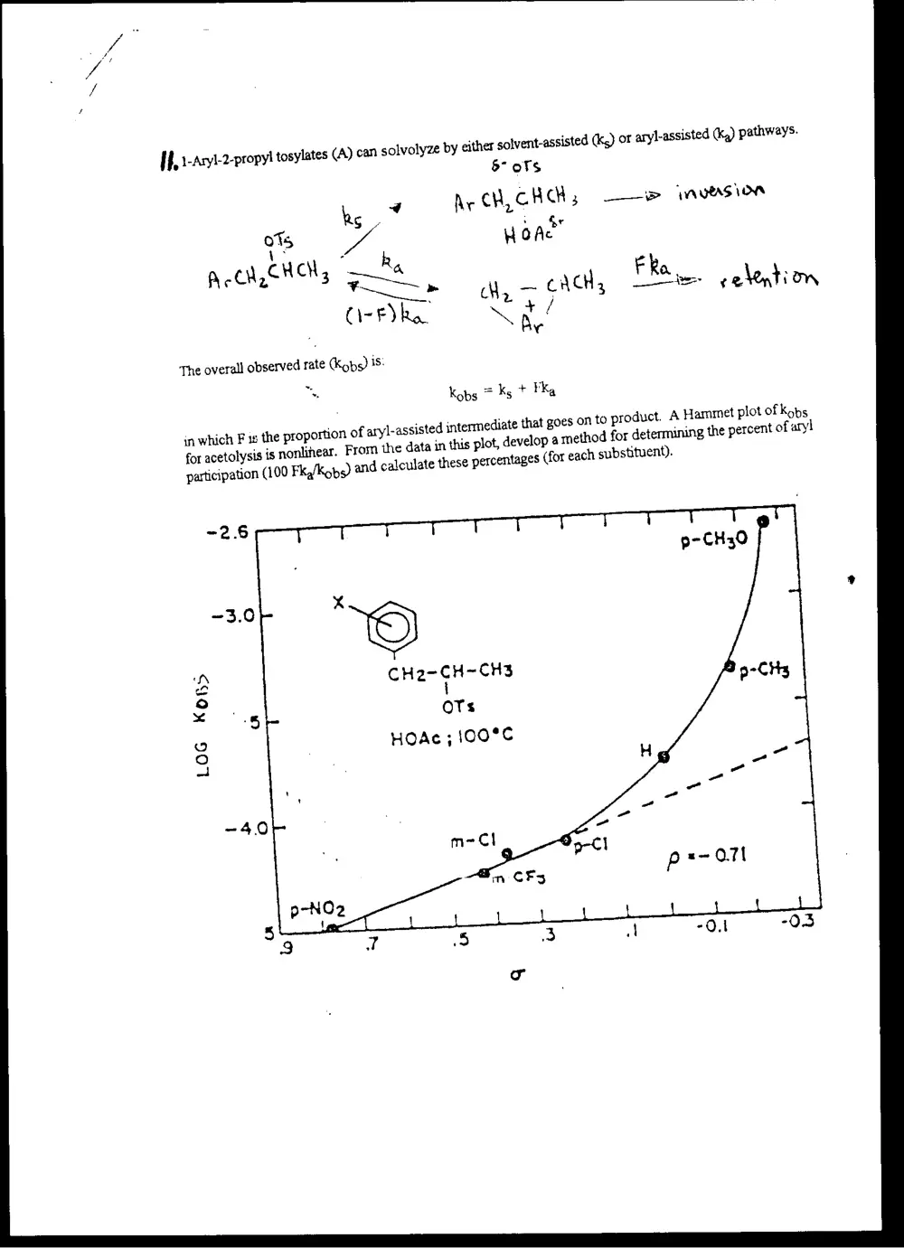 CHEM 313 Final, Spring 1997, page 9