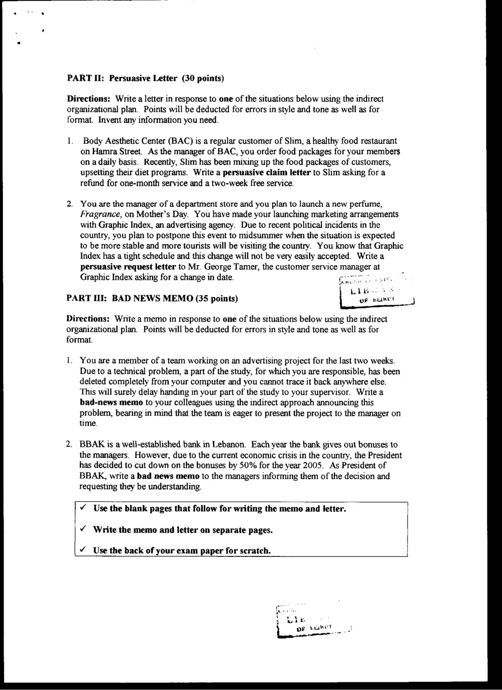 ENG 208 Final, Spring 2005, page 3
