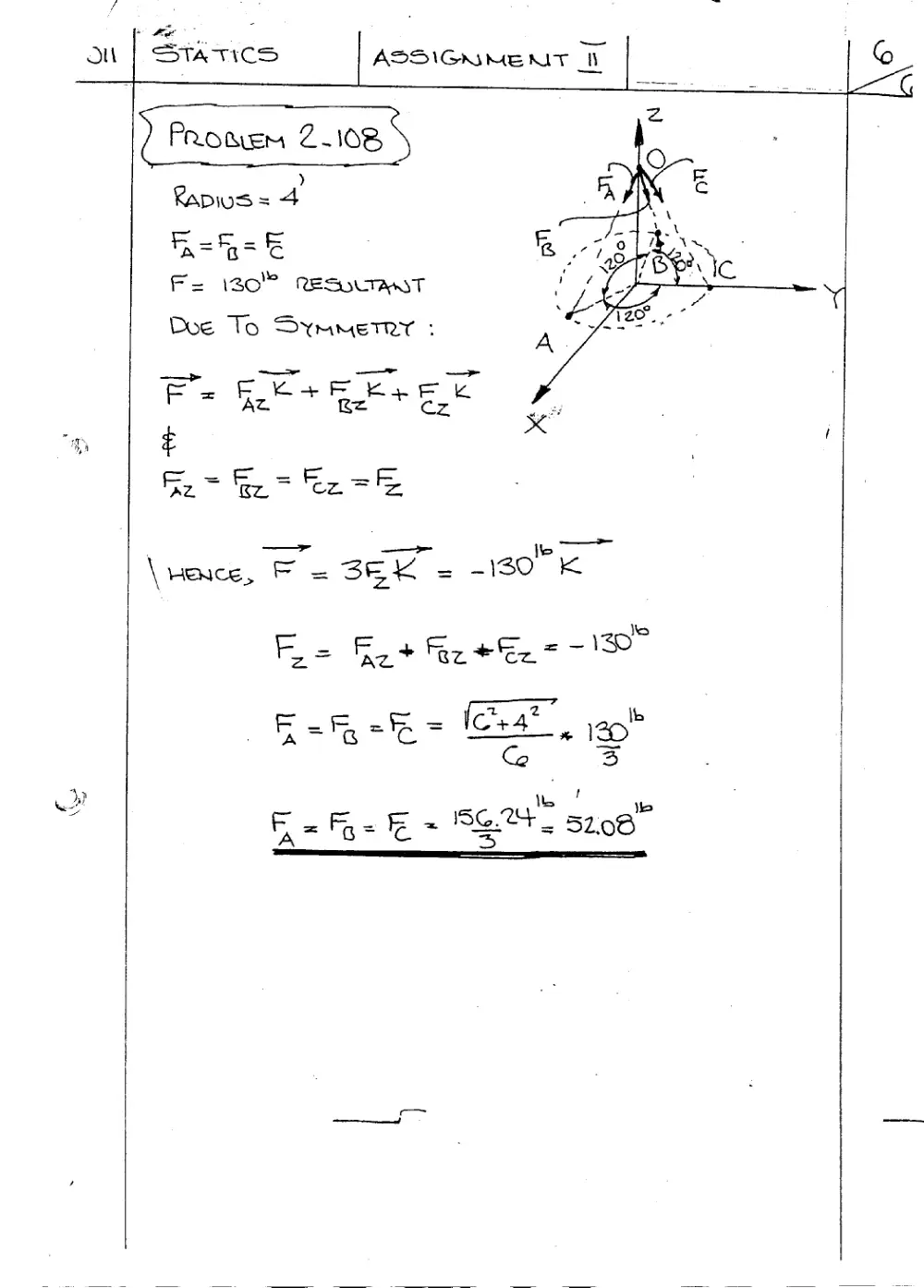 CIVE 210 Homework, Spring 2008, page 6