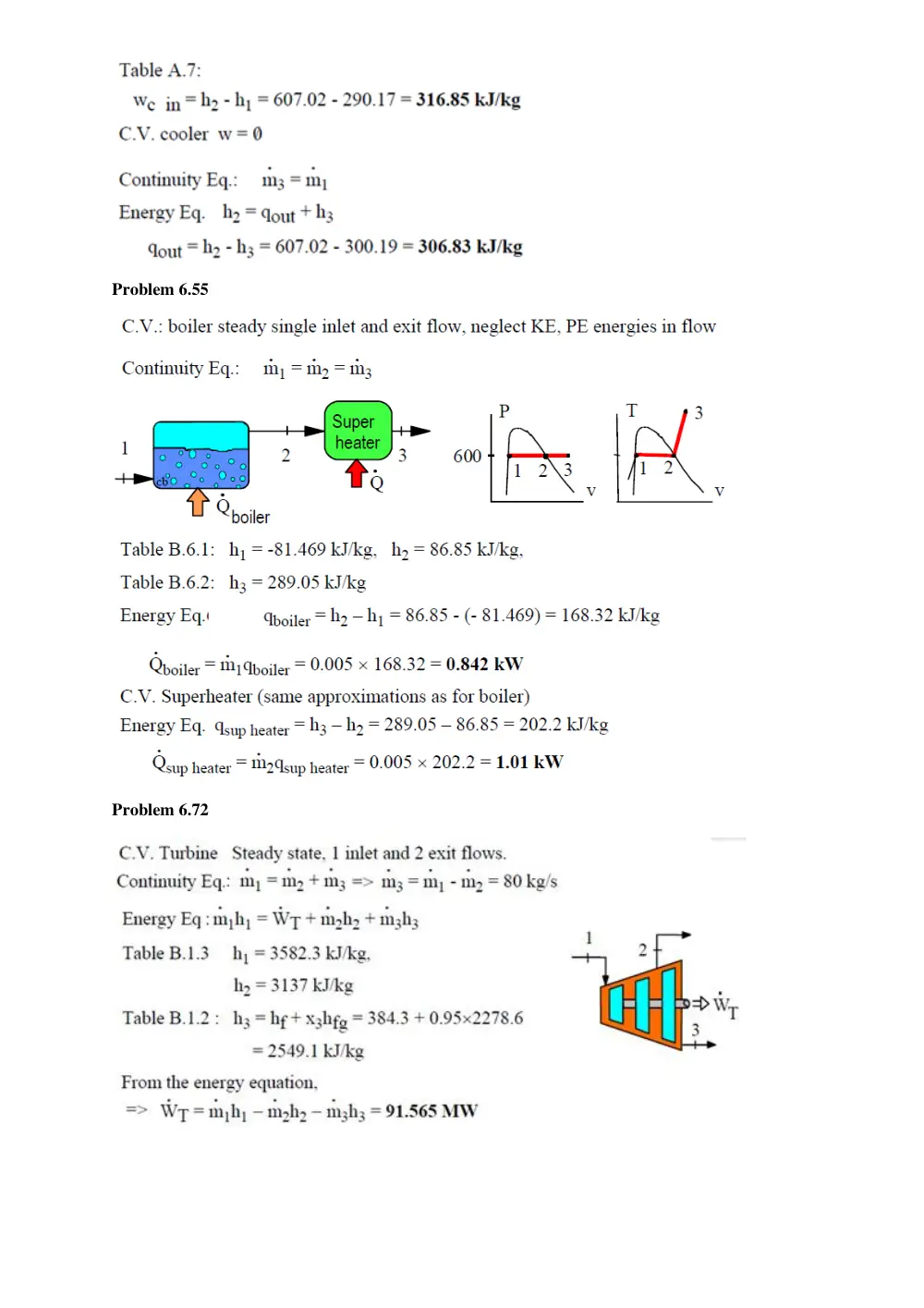 MECH 310 Problems Chapter 6 Solutions, Fall 2011, page 3