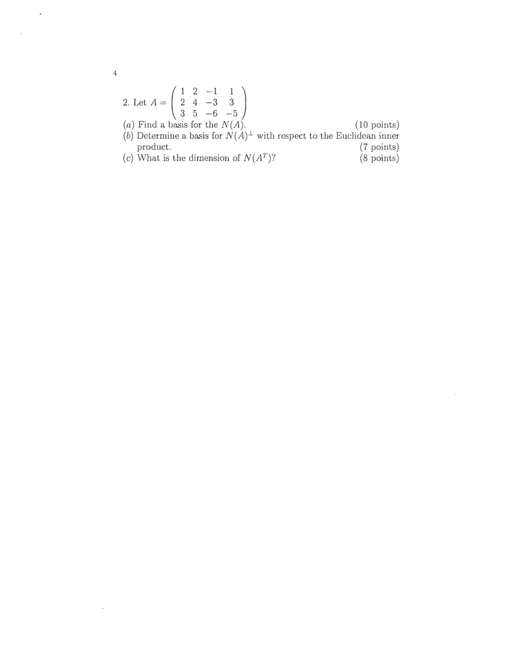 MATH 218 Final, Fall 2009, page 4