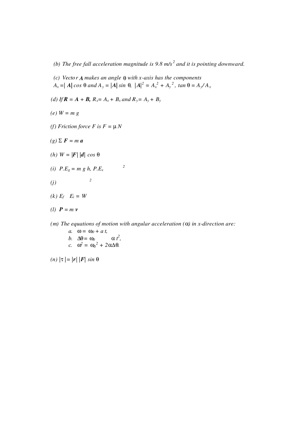 PHYS 103 Final, Fall 2005, page 10
