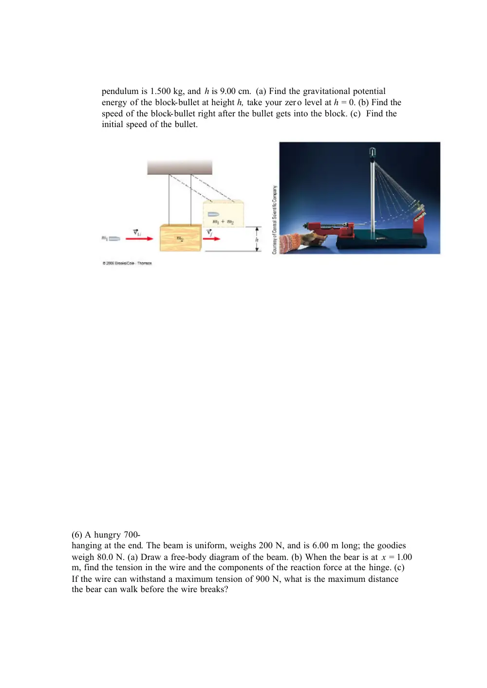 PHYS 103 Final, Fall 2005, page 8