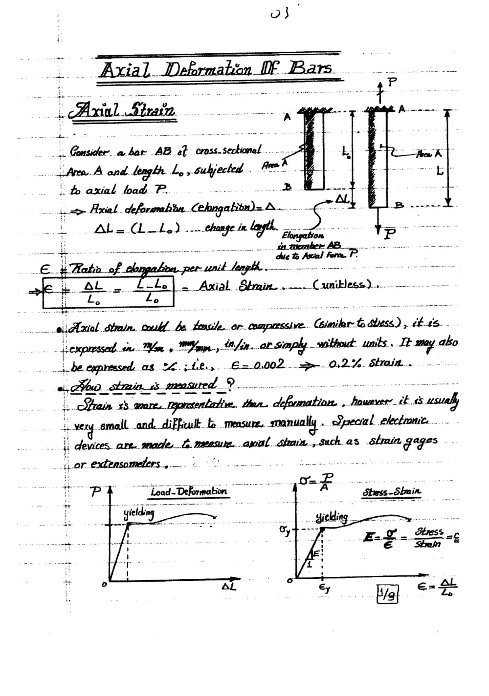 CIVE 310 Lecture 3, Fall 2011, page 1