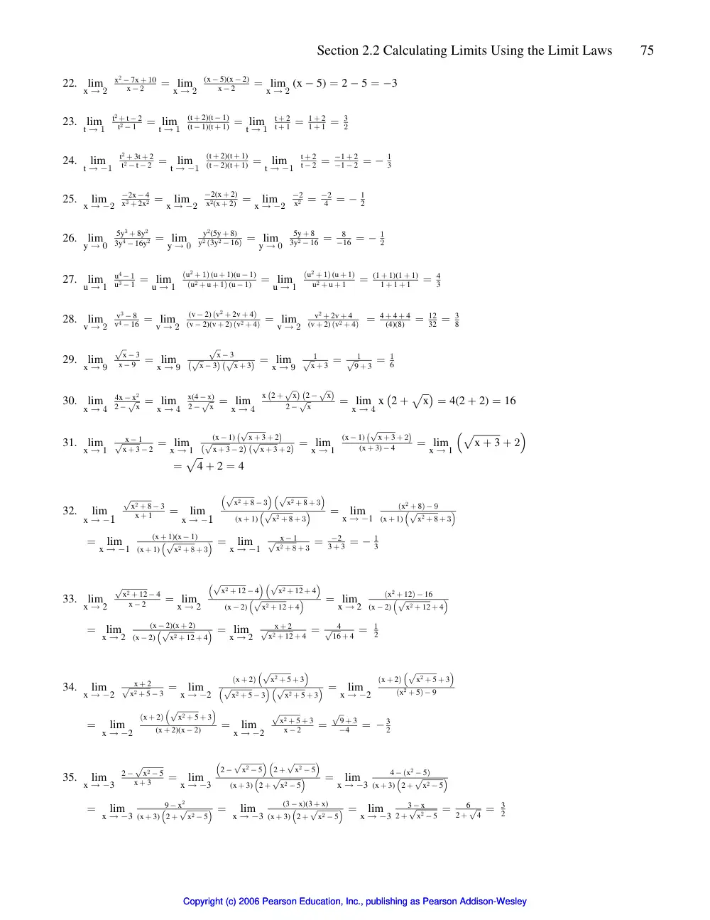 MATH 201 Problems Solution Chapter 2, Fall 2008, page 9