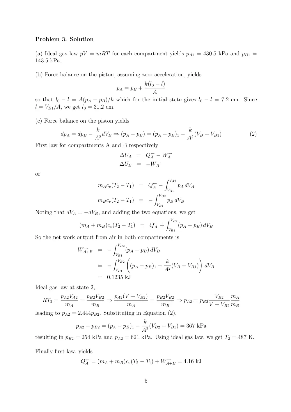 MECH 310 Exam 1, Fall 2009, page 5