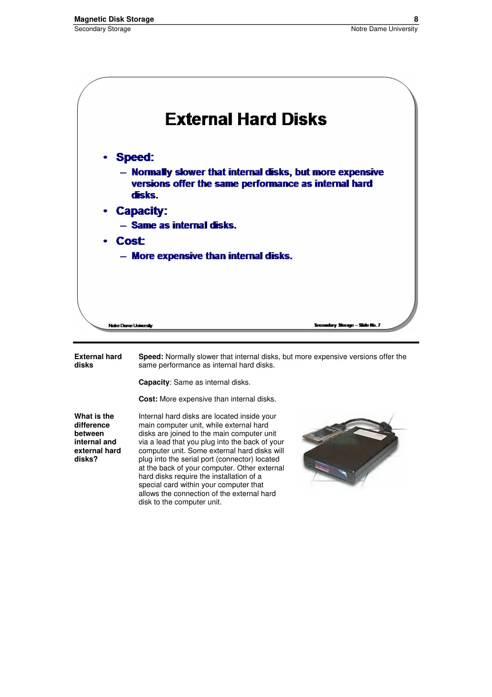 CSC 201 Chapter 7, Spring 2007, page 8
