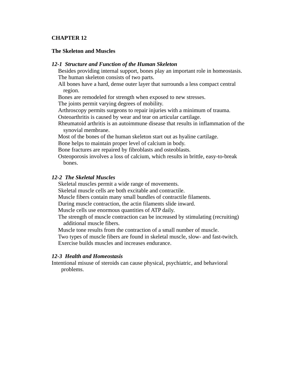 BIO 210 Notes, Fall 2009, page 5