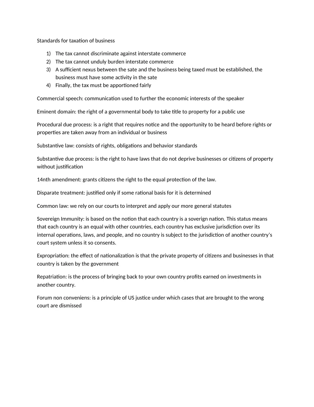 BUSS 211 Midterm Useful Notes for Midterm, Spring 2012, page 4