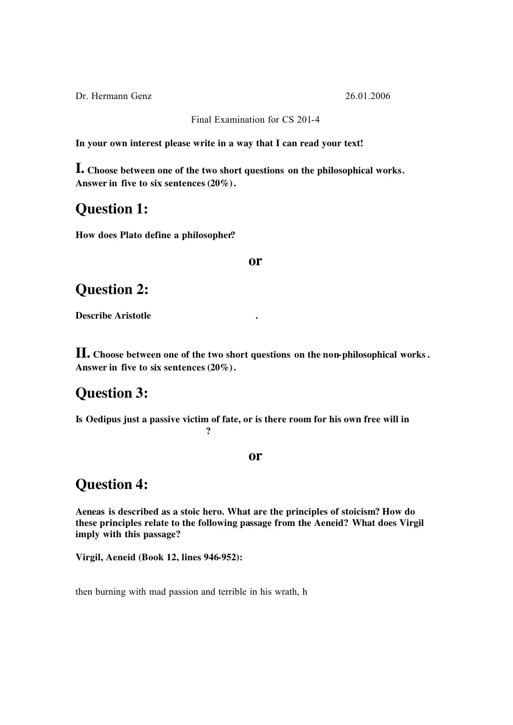 CVSP 201 Final, Fall 2005, page 1