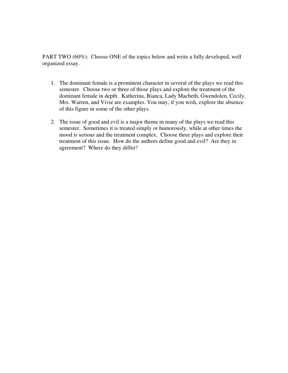 ENG 103 Final, Fall 2007, page 2