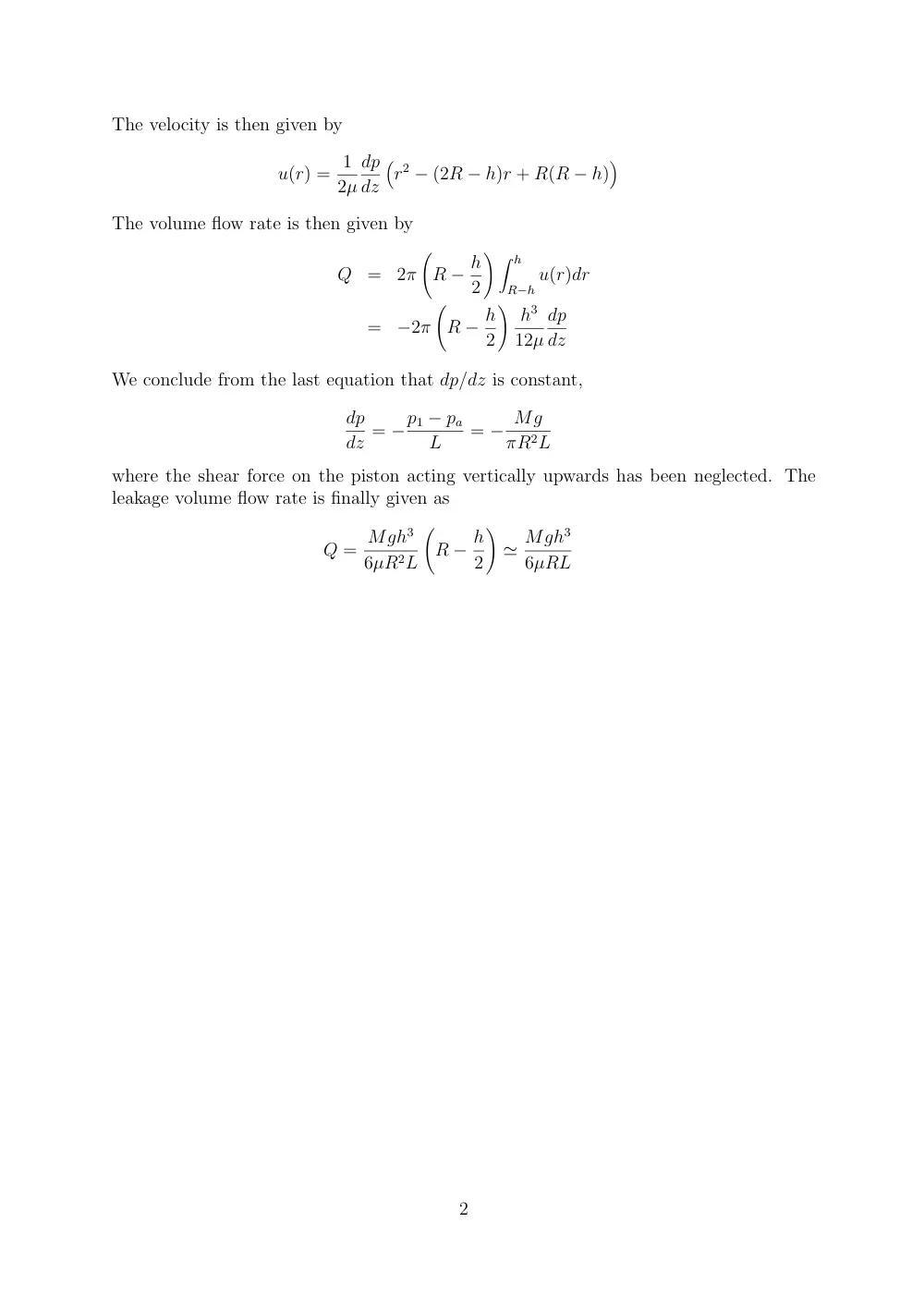 MECH 314 Problems 2, Spring 2014, page 2