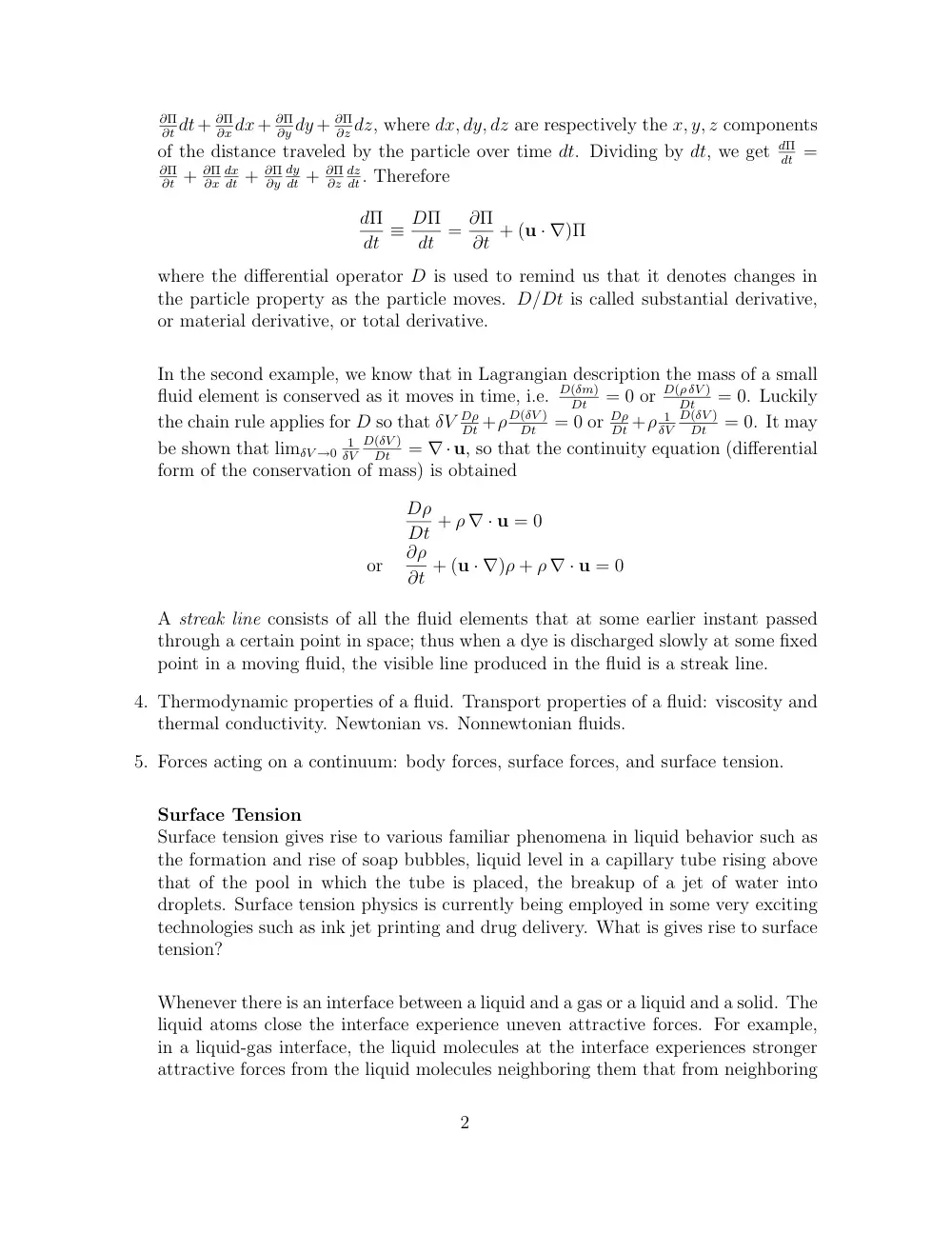 MECH 314 Notes 4, Spring 2014, page 2