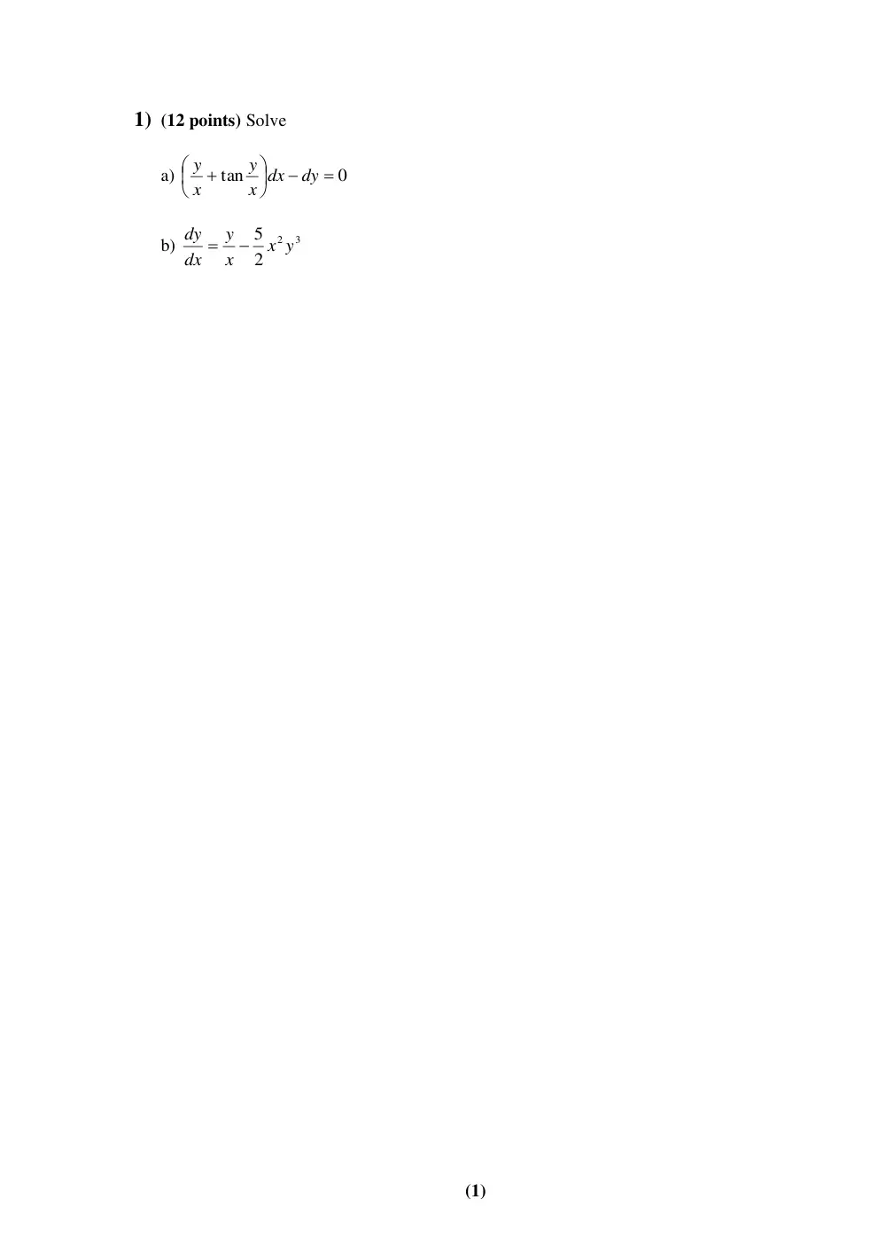 MAT 235 Final, Spring 2008, page 2