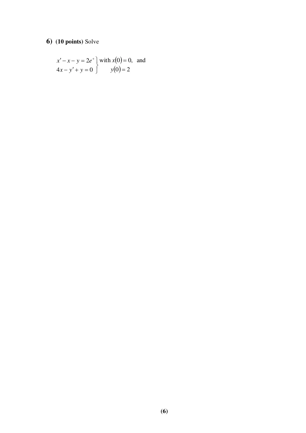 MAT 235 Final, Spring 2008, page 7