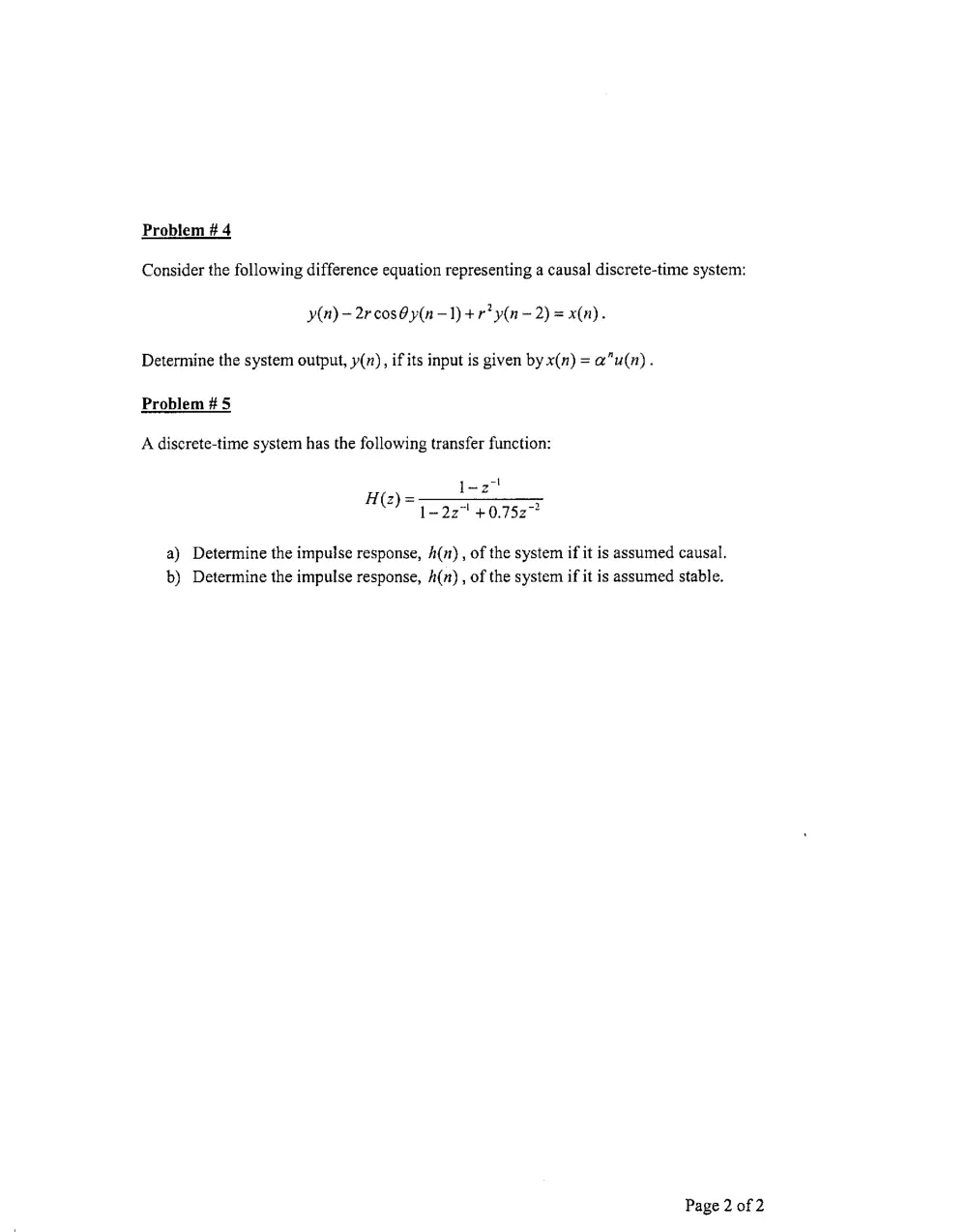 EECE 340 Homework, Spring 2008, page 2