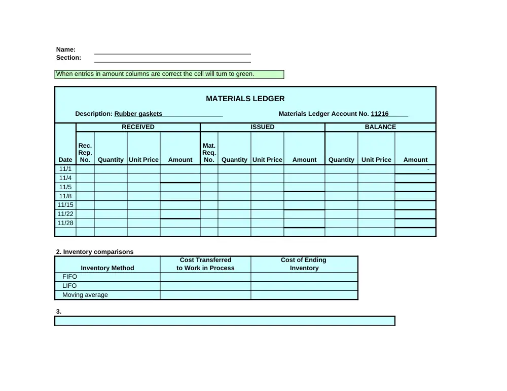 ACCT 222 Problems Excel Template 2, Fall 2014, page 7