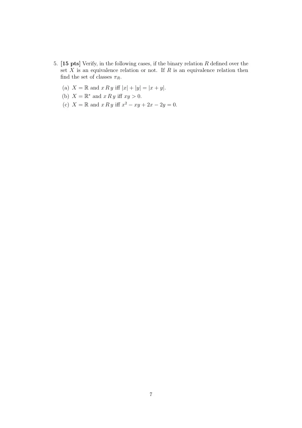 MTH 207 Final, Fall 2010, page 7