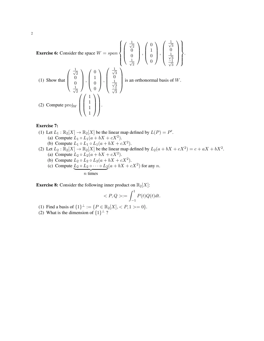 MATH 218 Final, Fall 2010, page 2