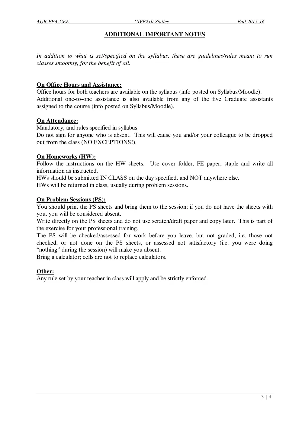 CIVE 210 Syllabus, Fall 2015, page 3