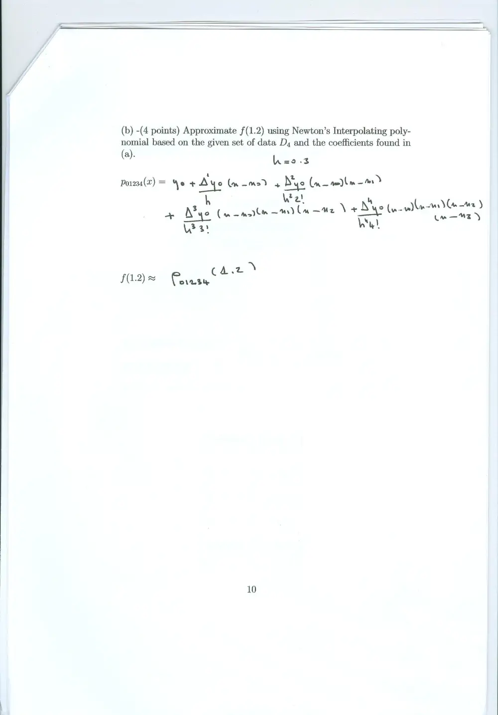 MATH 251 Exam 2 with Solution, Spring 2009, page 2