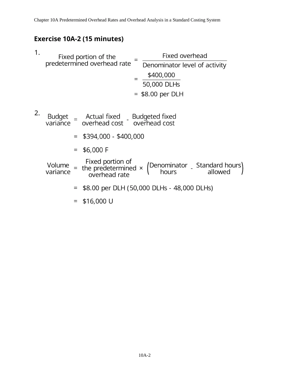 ACCT 215 Problems Solutions, Fall 2011, page 2