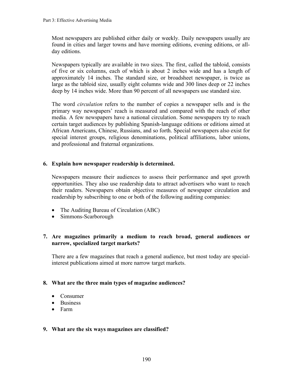 ADV 210 Notes, Fall 2010, page 2