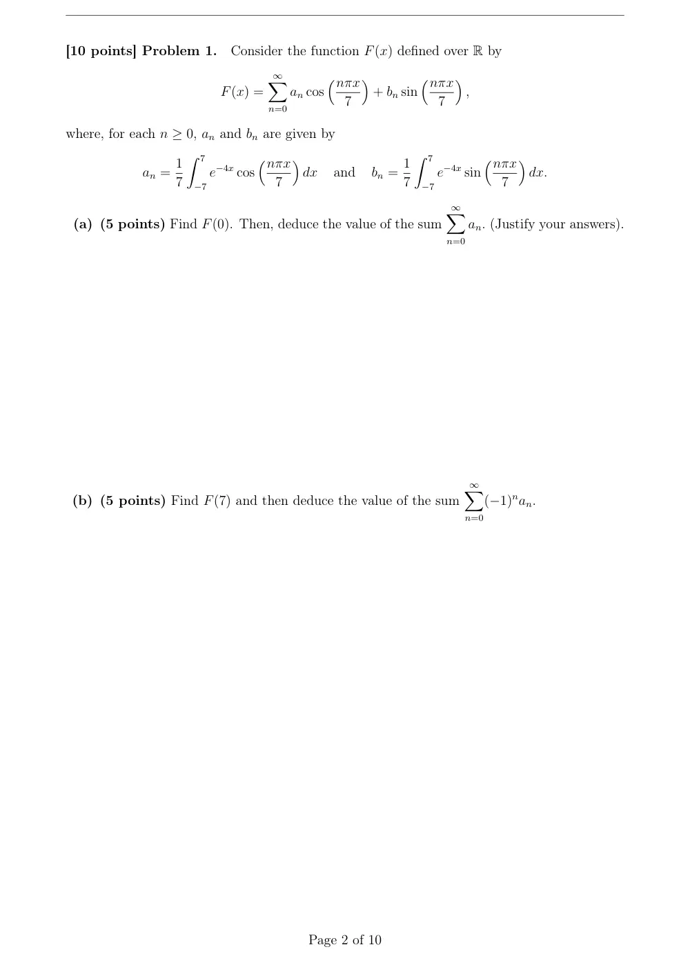 MATH 212 Exam 1, Spring 2016, page 2