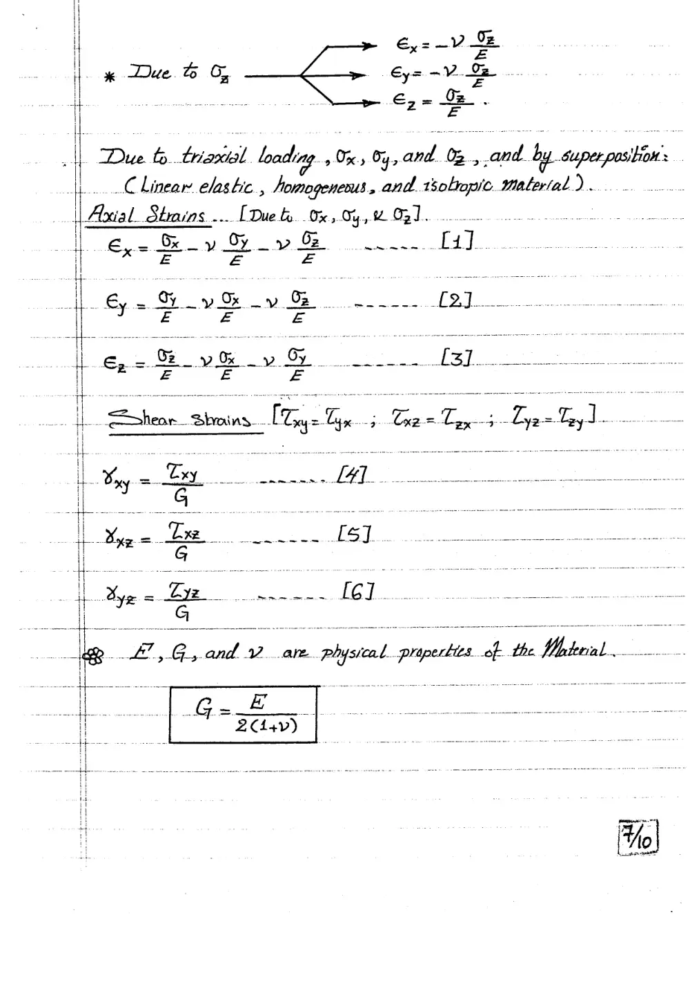 CIVE 310 Lecture 5, Fall 2011, page 7