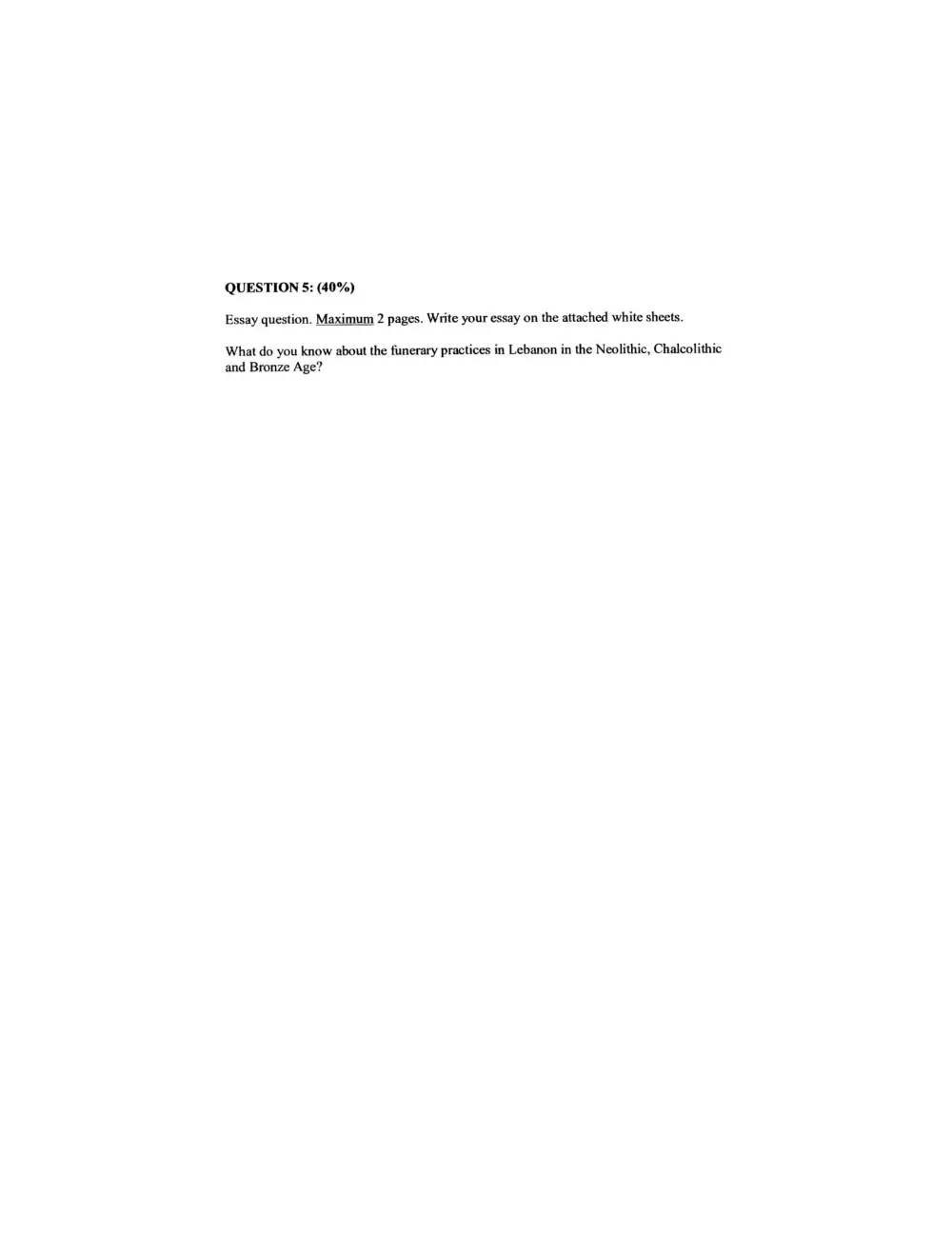 AROL 201 Midterm, Spring 2010, page 7