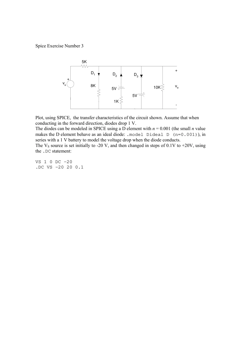 EECE 311 Tutorial PSPICE, Spring 2012, page 6
