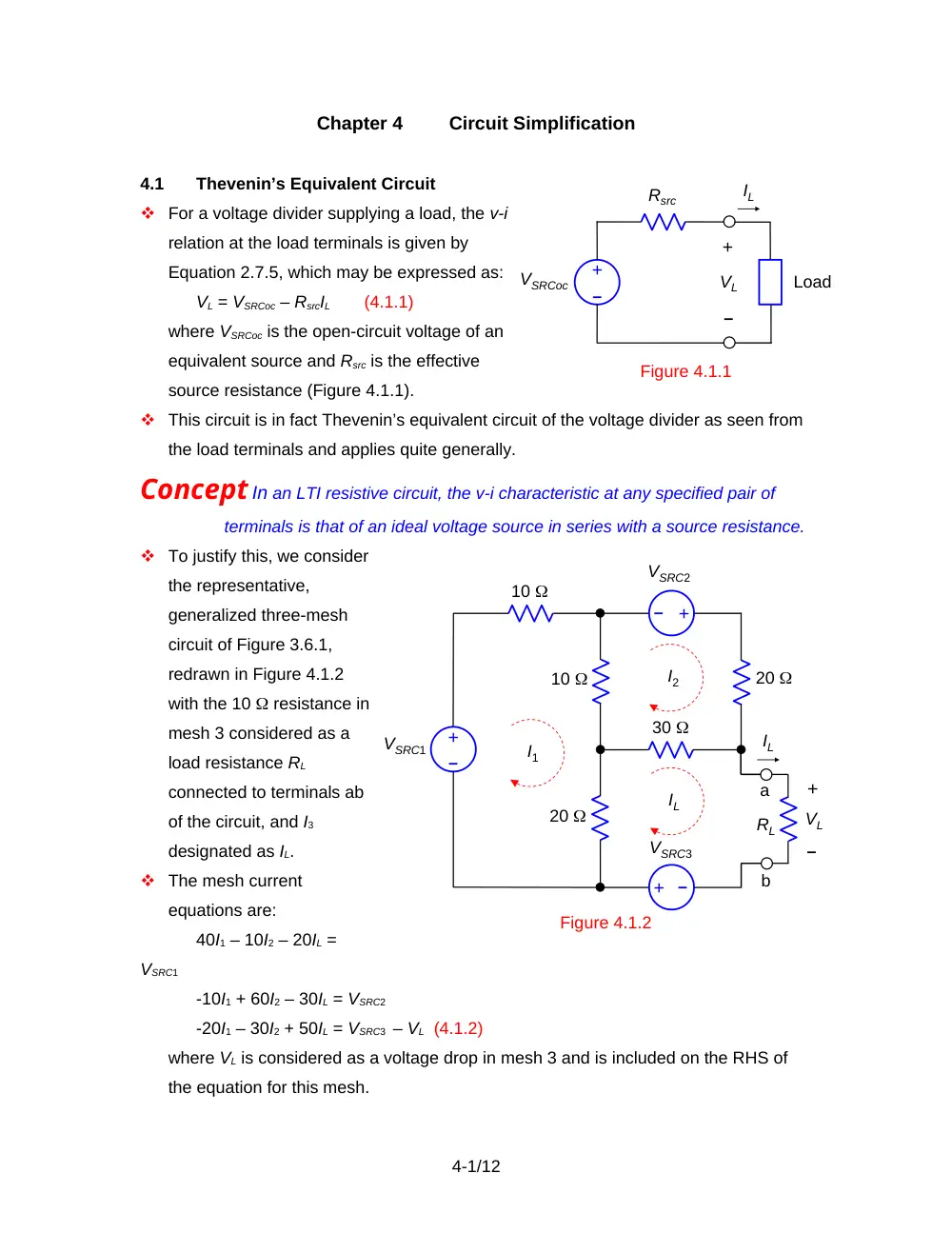 EECE 210 Chapter 4, Fall 2012, page 1