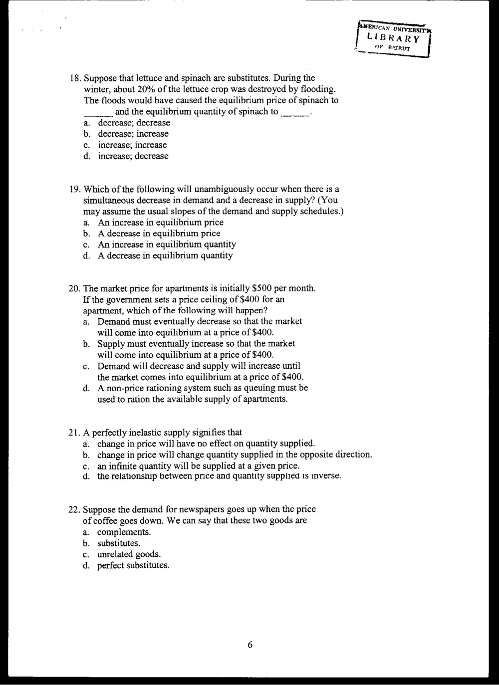 ECON 211 Midterm, Spring 2003, page 6