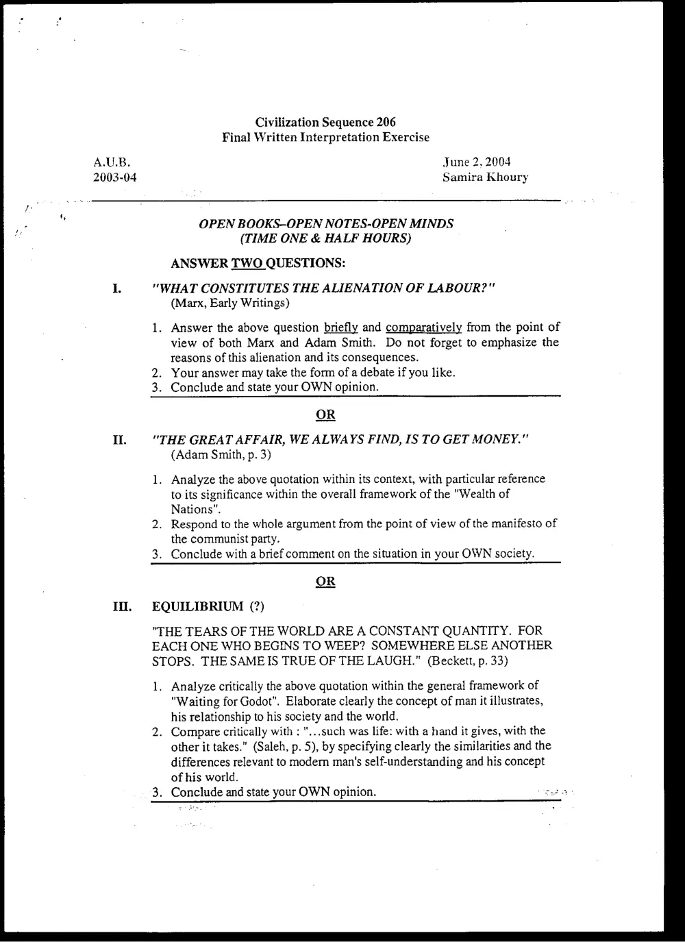CVSP 206 Final, Spring 2004, page 2