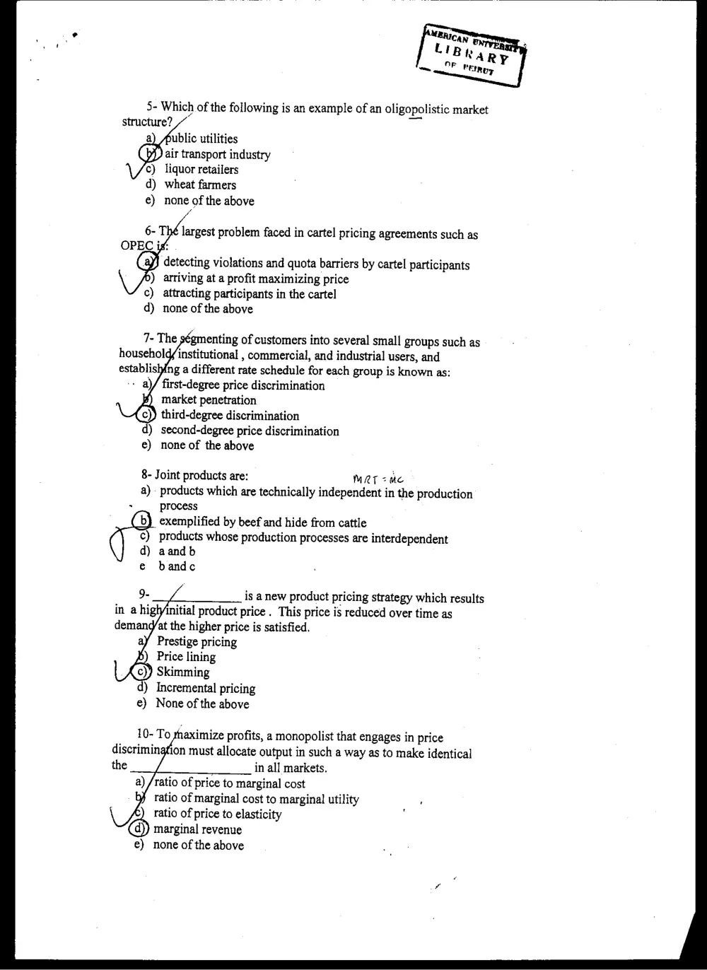BUSS 235 Final, Fall 2002, page 2