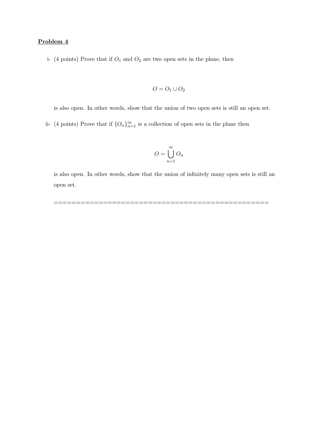 MATH 201 Exam 2, Fall 2008, page 6