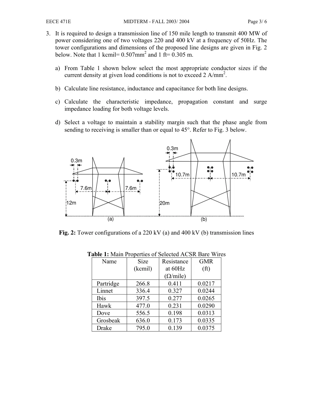 EECE 471 Midterm, Fall 2003, page 3