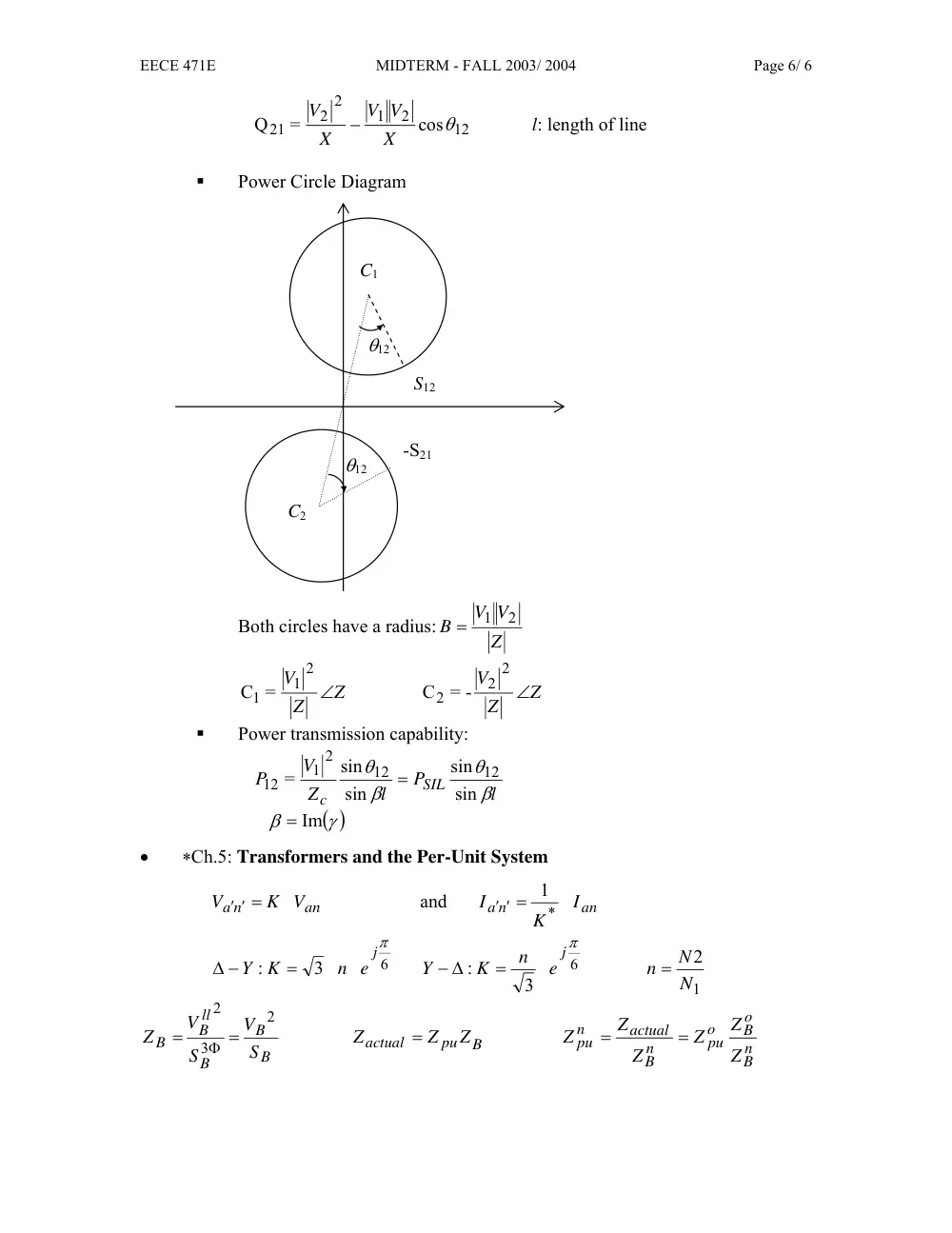 EECE 471 Midterm, Fall 2003, page 6