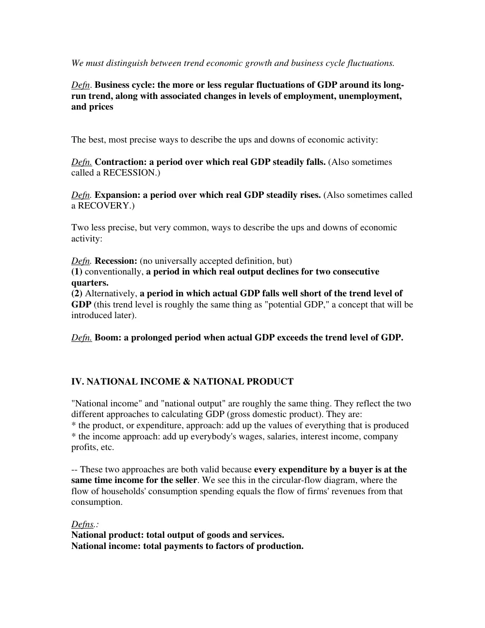 ECON 212 Notes, Spring 2008, page 4