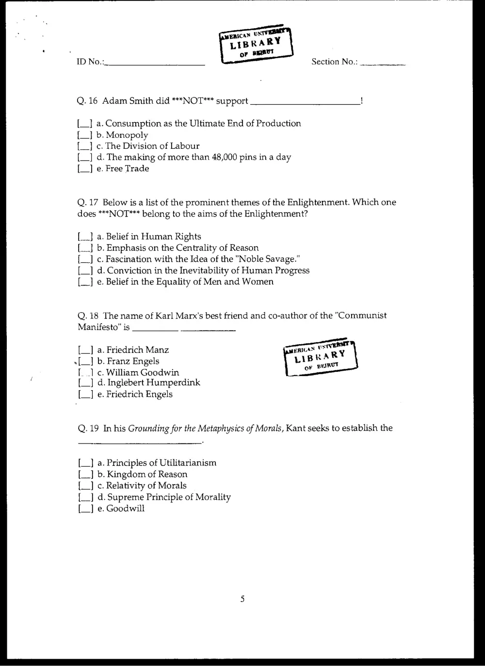 CVSP 203 Final, Spring 2005, page 5