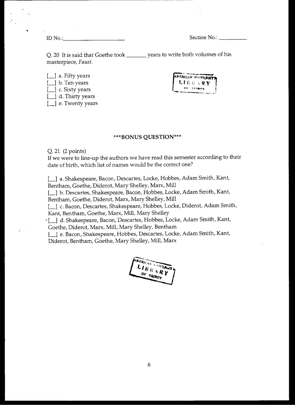 CVSP 203 Final, Spring 2005, page 6