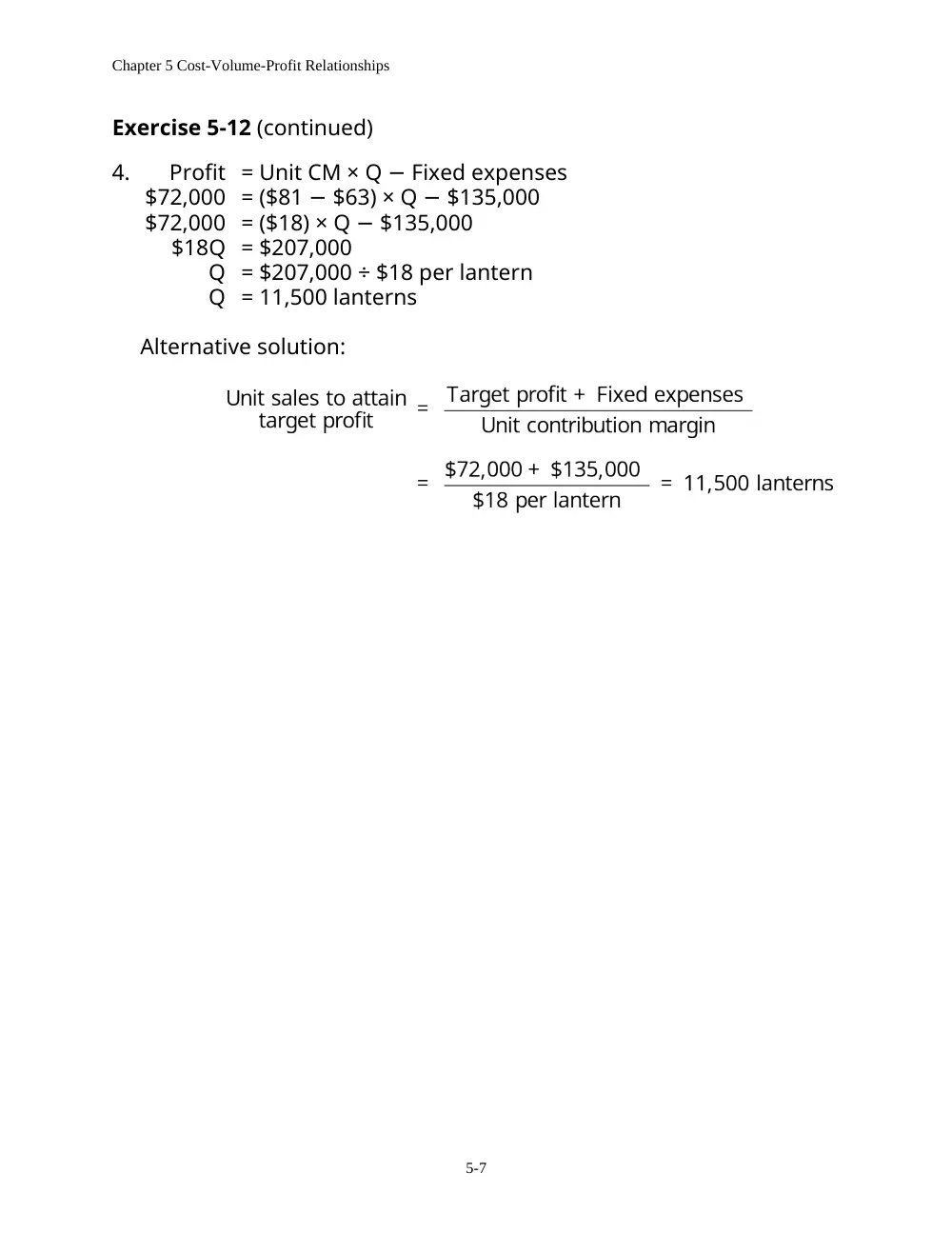 ACCT 215 Problems Solutions, Fall 2011, page 7
