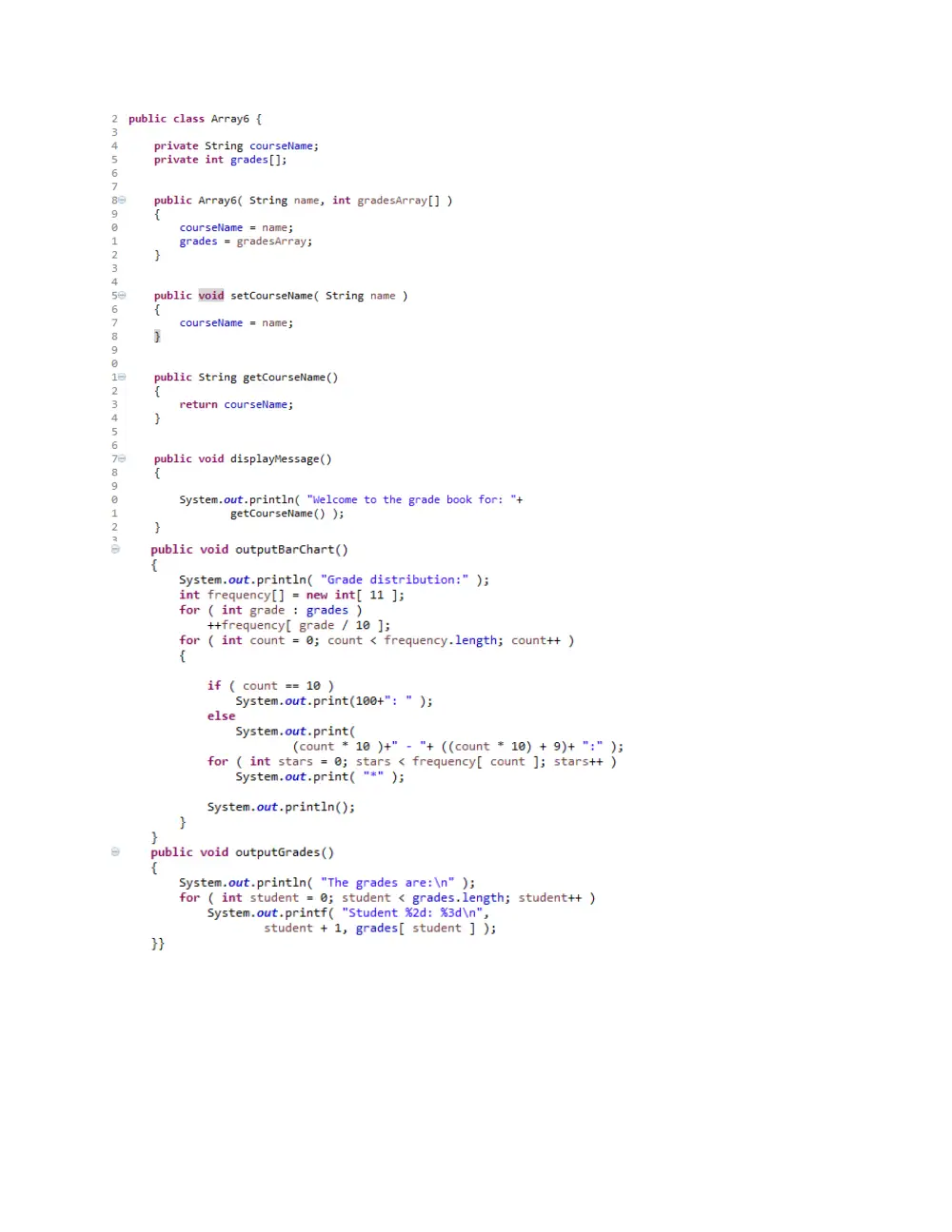 CSC 245 Lecture ArrayList, Fall 2016, page 4