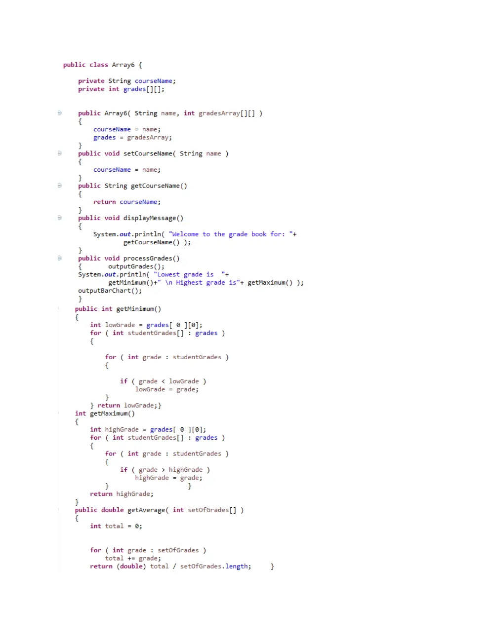 CSC 245 Lecture ArrayList, Fall 2016, page 6