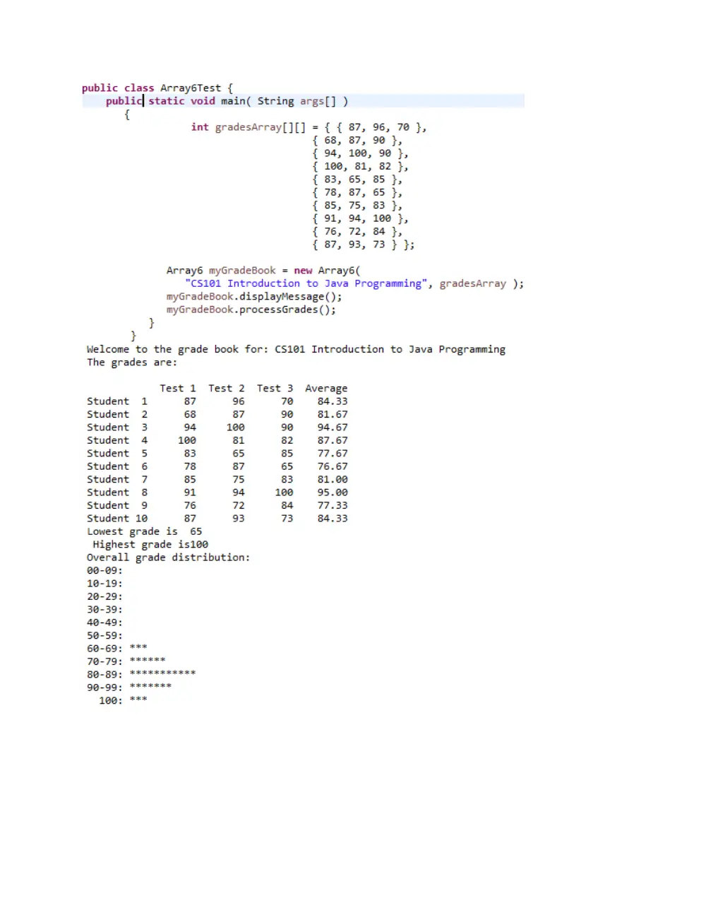 CSC 245 Lecture ArrayList, Fall 2016, page 8