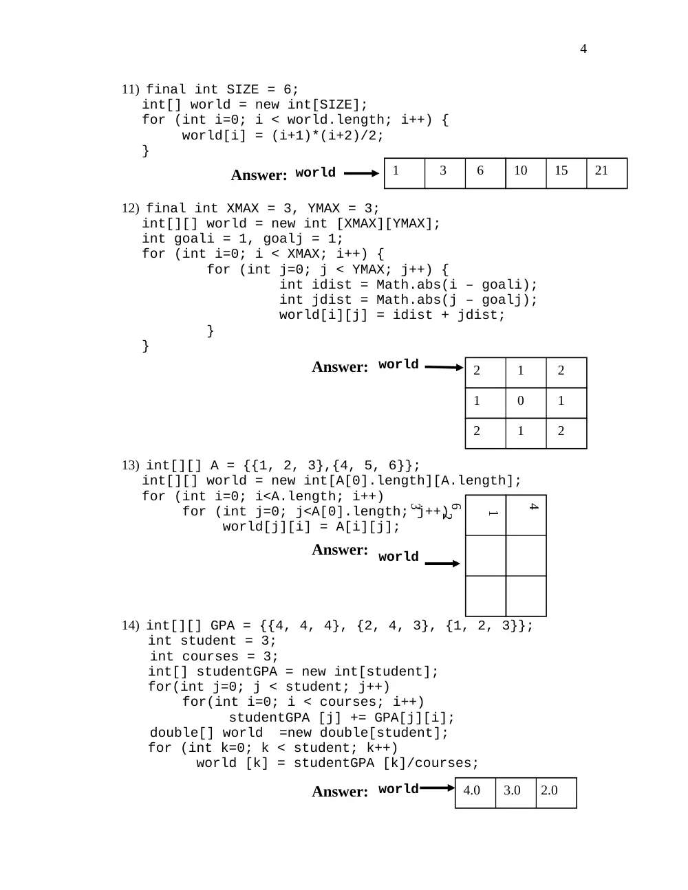 COE 212 Final, Spring 2011, page 4