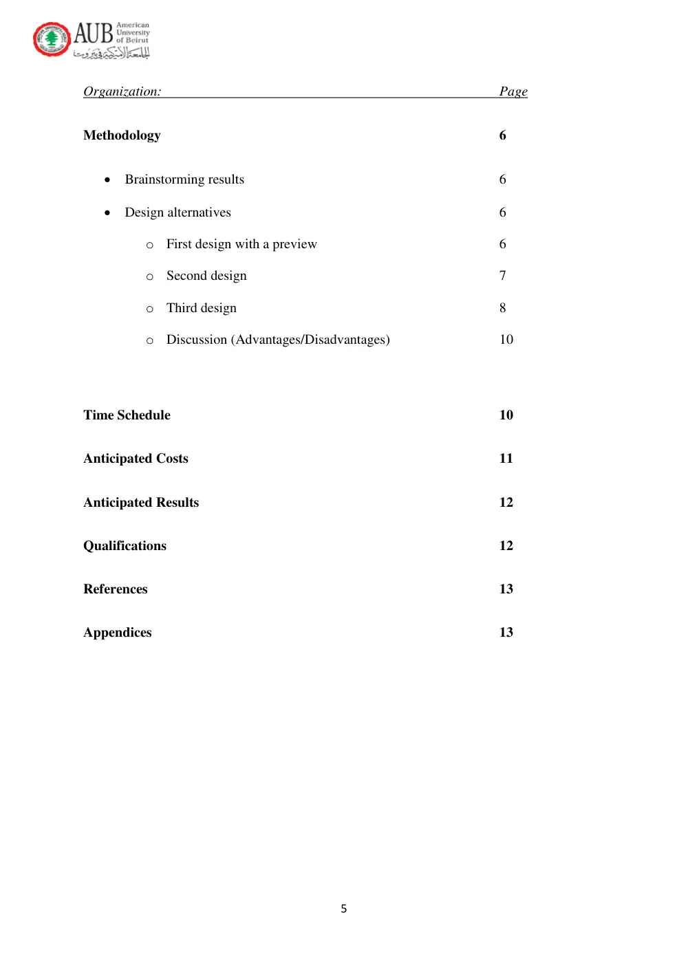 EECE 200 Project Proposal, Fall 2009, page 5