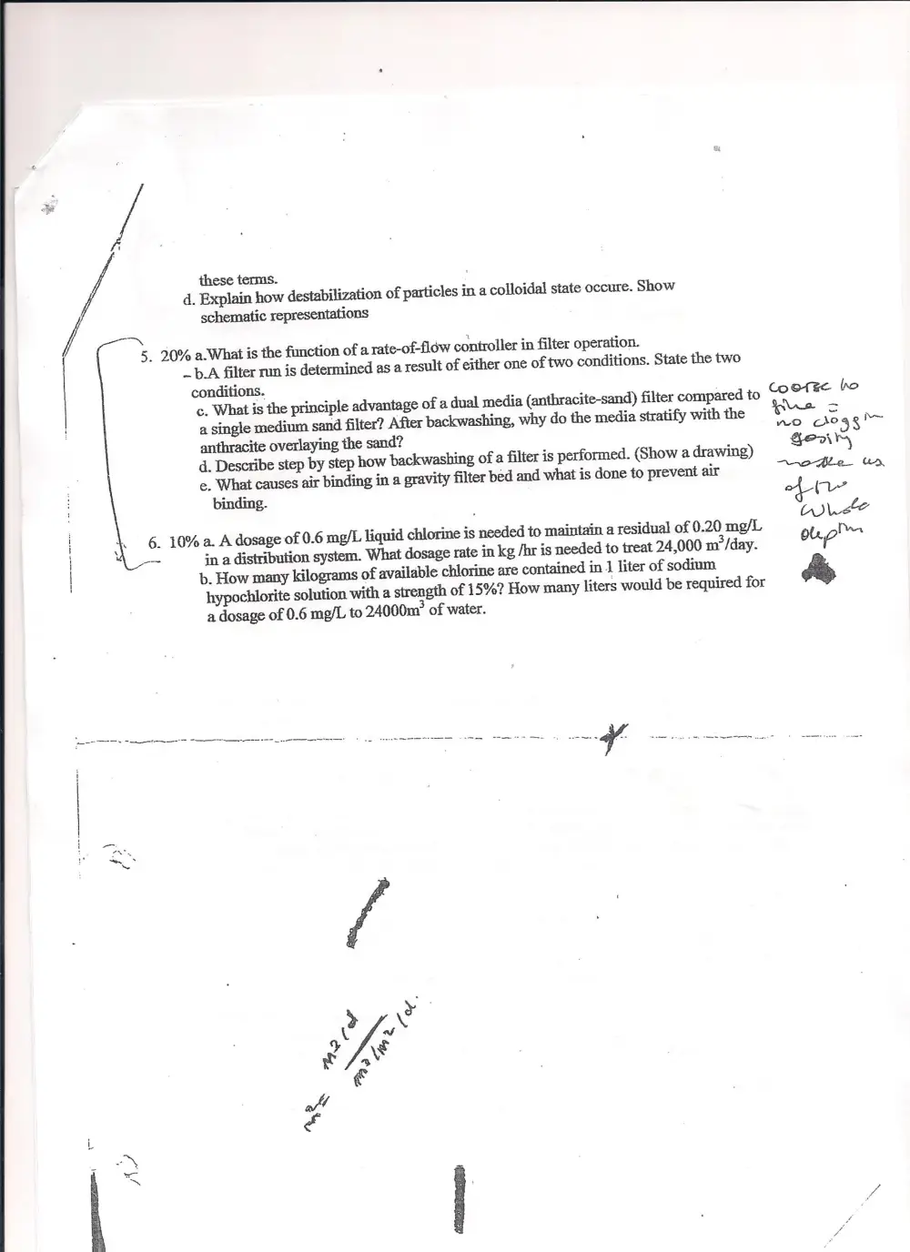 CIVE 450 Midterm, Spring 2011, page 2